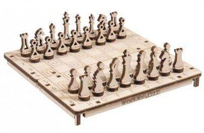 3D medinė dėlionė „Šaškės ir šachmatai“ | 