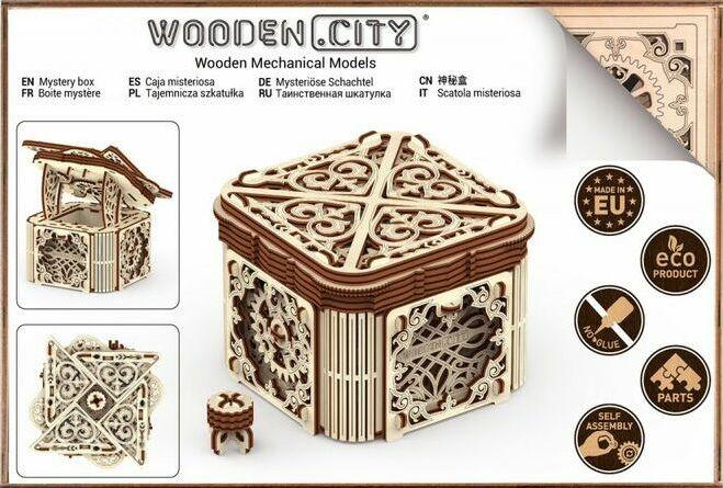 3D medinė dėlionė „Paslapčių dėžutė“ | 