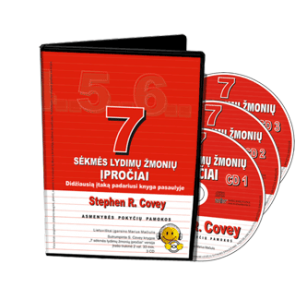 7 sėkmės lydimų žmonių įpročiai (3 CD) | Stephen R. Covey