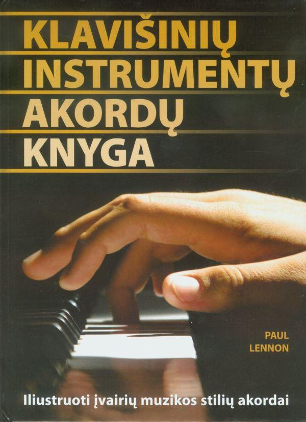 Klavišinių instrumentų akordų knyga | Paul Lennon