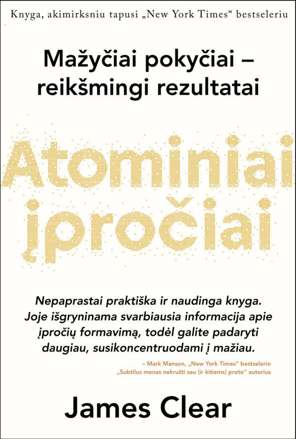 Atominiai įpročiai (knyga su defektais) | James Clear