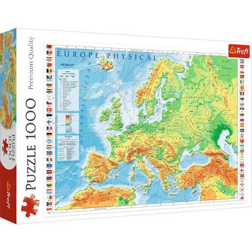 Dėlionė „Europos žemėlapis“ (1000 detalių) | 