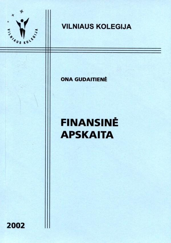 Finansinė apskaita | Ona Gudaitienė
