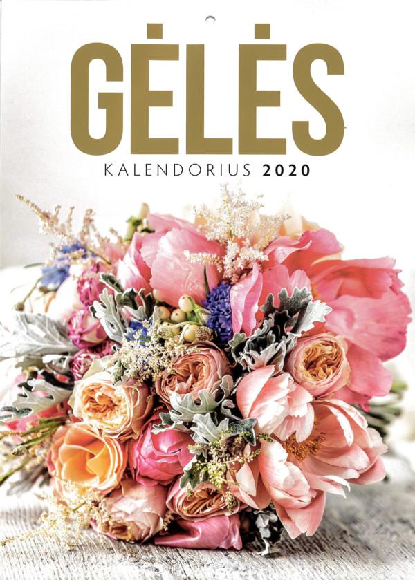 2020 metų kalendorius (Gėlės O-press) | 