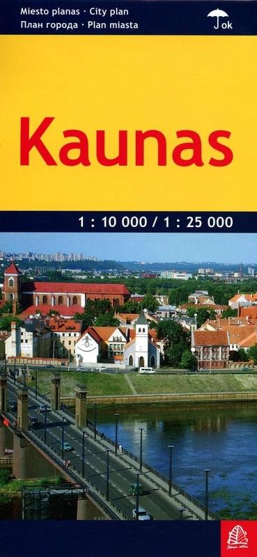 Kaunas. Miesto planas 1:10 000 / 1:25 000 | 