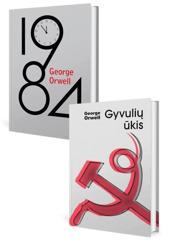 KNYGŲ RINKINYS. George ORWELL. Gyvulių ūkis + 1984 | Džordžas Orvelas (George Orwell)