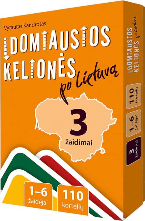 Kortelių žaidimas „Įdomiausios kelionės po Lietuvą“ | Vytautas Kandrotas