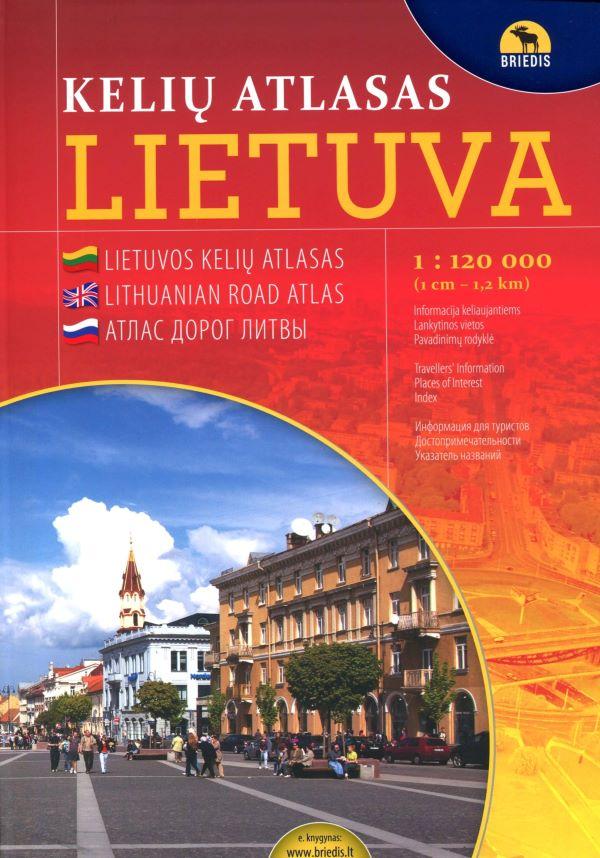Lietuva. Kelių atlasas 1:120000 | 