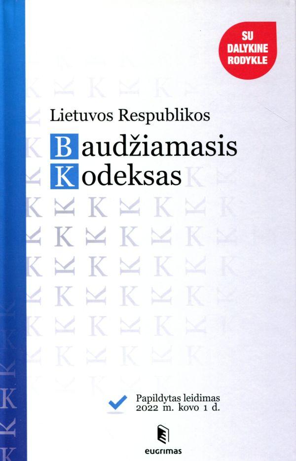 Lietuvos Respublikos baudžiamasis kodeksas (II knyga) | 