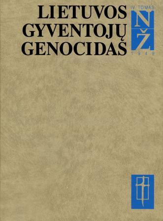 Lietuvos gyventojų genocidas, 1949 (N-Ž), IV tomas, antra knyga | Teresė Birutė Burauskaitė