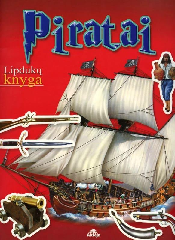 Lipdukų knyga. Piratai (knyga su defektais) | 