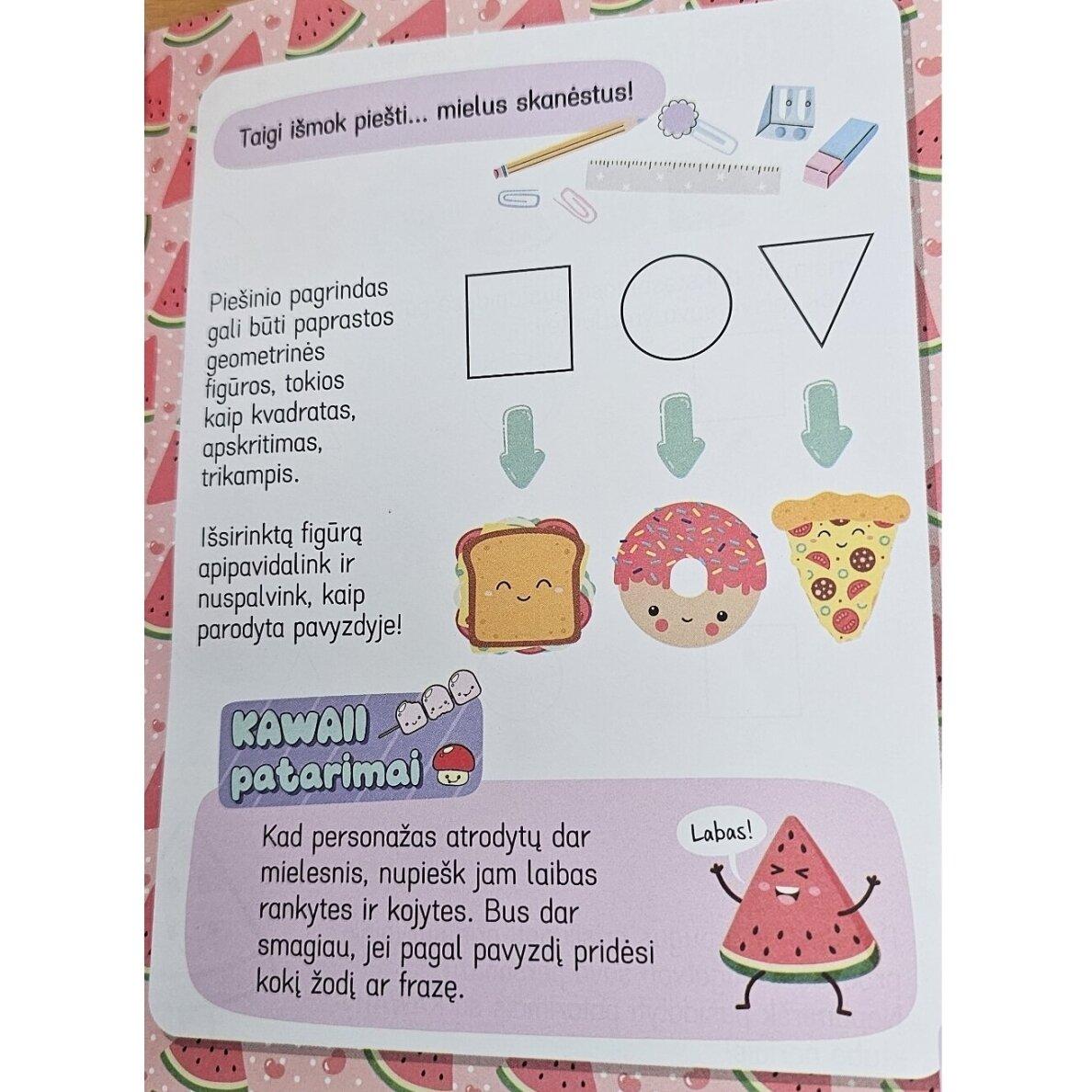 Mano slaptasis KAWAII dienoraštis. Su nematomo rašalo rašikliu bei smagiomis užduotimis 5