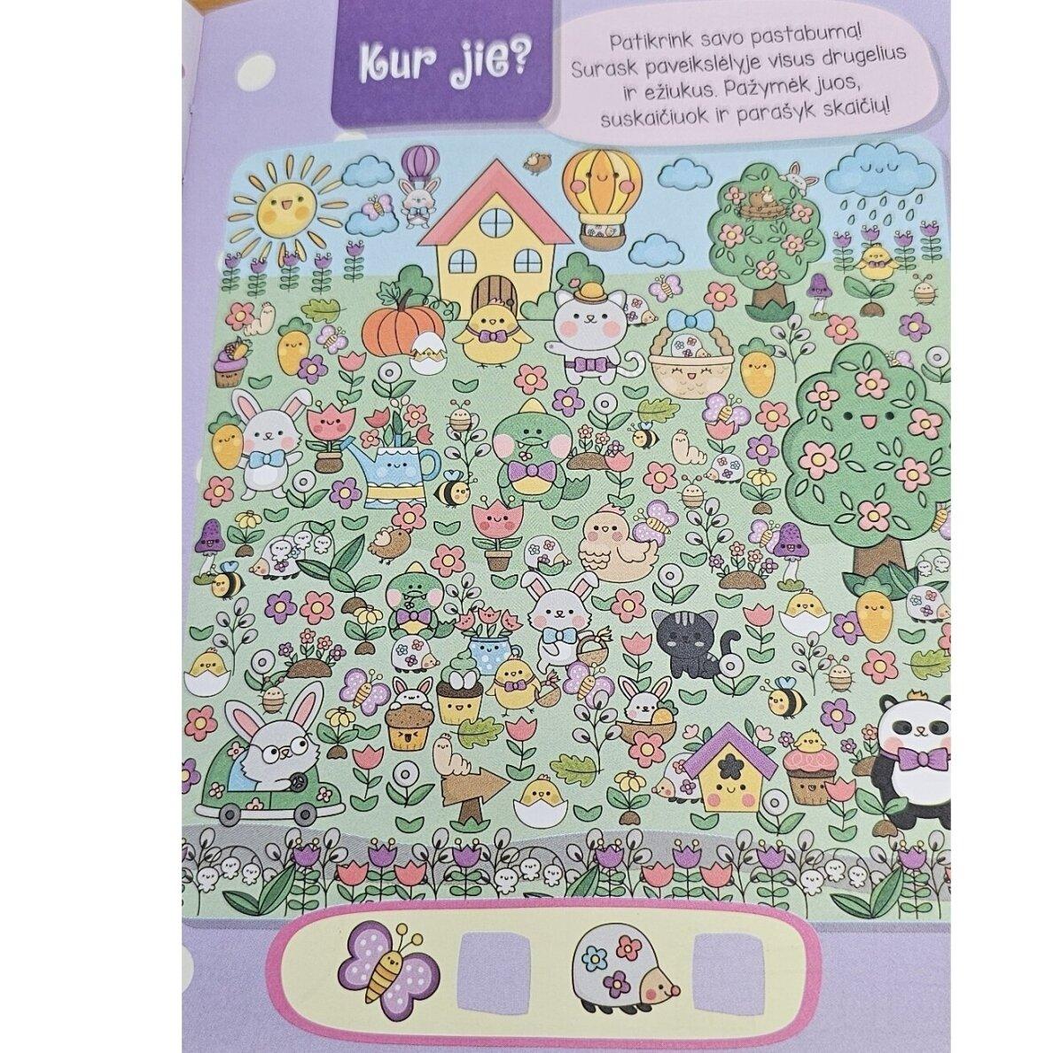 Mano slaptasis KAWAII dienoraštis. Su nematomo rašalo rašikliu bei smagiomis užduotimis 7