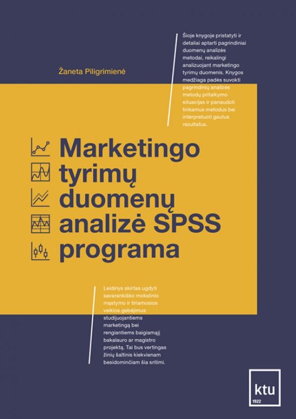 Marketingo tyrimų duomenų analizė SPSS programa | Žaneta Piligrimienė