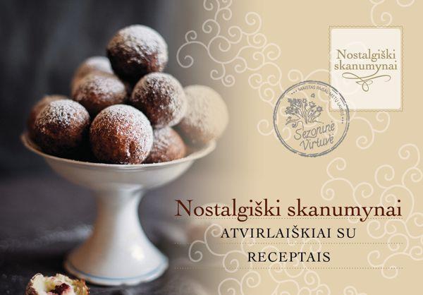 Dvylikos atvirukų-receptų rinkinys “Nostalgiški skanumynai” | Renata Ničajienė