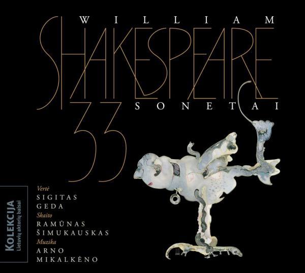 33 sonetai (CD) | Viljamas Šekspyras (William Shakespeare)