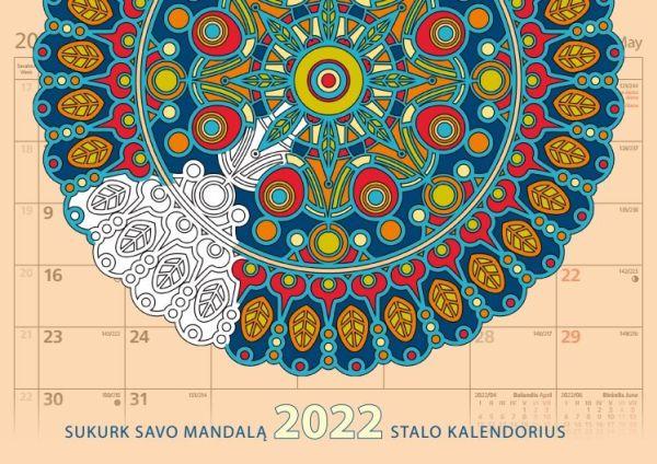 Sukurk savo mandalą. 2022 metų kalendorius | 