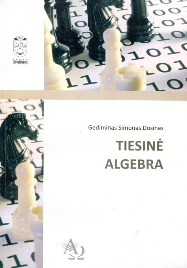 Tiesinė algebra (knyga su defektais) | Gediminas Simonas Dosinas