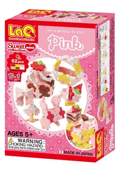 Konstruktorius LaQ „Sweet Collection Mini Pink“