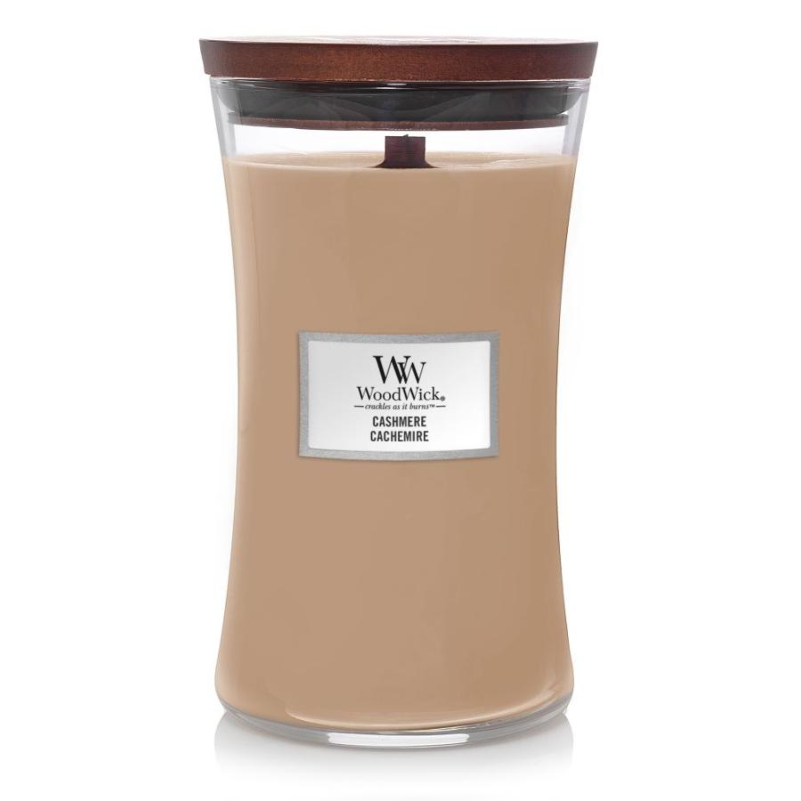 „WoodWick“ žvakė Large Core Cashmere