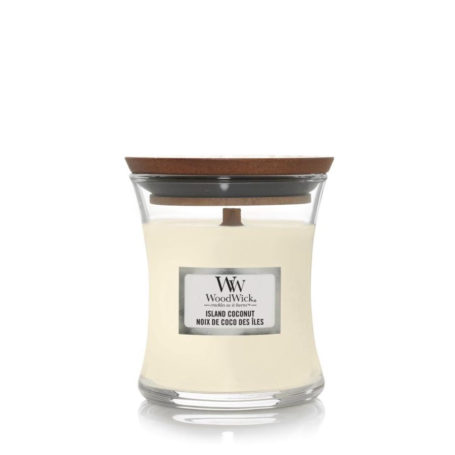 „WoodWick“ žvakė Mini Core Island Coconut