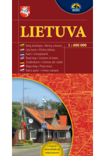 Lietuva. Kelių žemėlapis 1:600000 | 