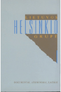 Lietuvos Helsinkio grupė (dokumentai, atsiminimai, laiškai) | Viktoras Petkus