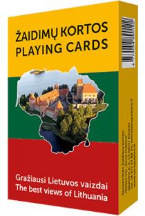 Žaidimų kortos „Gražiausi Lietuvos vaizdai“ | 