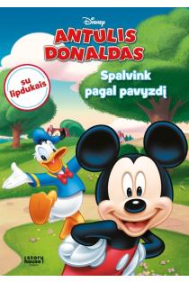 Antulis Donaldas. Spalvinimas su lipdukais | 