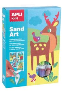 Apli Kids kūrybinis rinkinys „Spalvoto smėlio menas“ | 