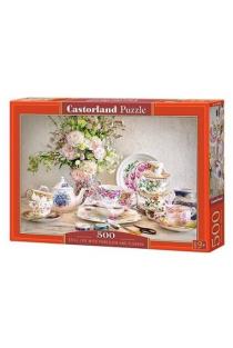 Castorland dėlionė „Still Life with Porcelain and Flowers“ (500 det.) | 