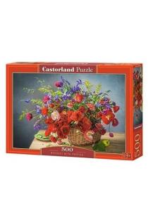 Castorland dėlionė „Bouquet with Poppies“ (500 det.) | 