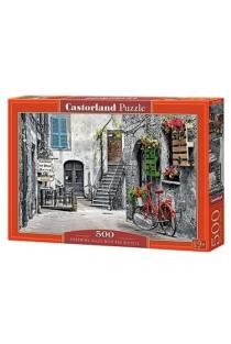 Castorland dėlionė „Charming Alley with Red Bicycle“ (500 det.) | 