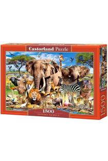 Castorland dėlionė Savanna Animals (1500 det.) | 