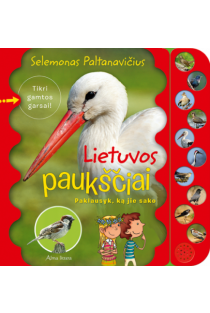 Lietuvos paukščiai (kartoninė knyga) | Selemonas Paltanavičius