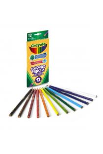 Crayola spalvoti pieštukai (12 vnt.) | 