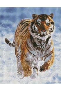 Deimantinė mozaika. Bėgantis tigras | 