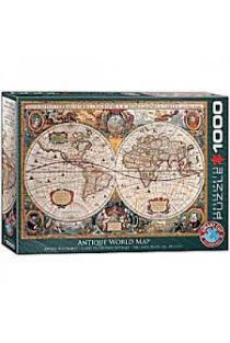 Dėlionė „Antikinis pasaulio žemėlapis“ (1000 detalių) | 