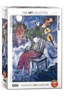 Dėlionė „Mėlynasis smuikininkas. Marc Chagall“ (1000 det.) | 