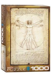 Dėlionė „Vitruvijaus žmogus. Leonardo Da Vinci“ (1000 det.) | 