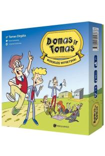 Stalo žaidimas „Domas ir Tomas. Mokyklos detektyvai“ | Rytis Daukantas, Tomas Dirgėla, Vytautas Kandrotas