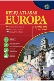 Europa. Kelių atlasas 1:3000000 | 
