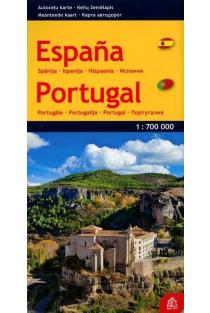 Ispanija ir Portugalija. Kelių žemėlapis 1:700 000 | 