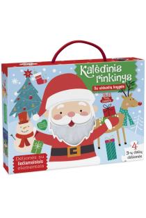 Kalėdinis rinkinys 2–3 metų vaikams. Dėlionės su liečiamaisiais elementais | 