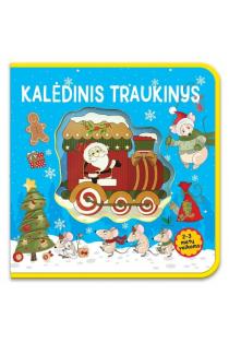 Kalėdinis traukinys. 2-3 metų vaikams (putplasčio knyga) | 