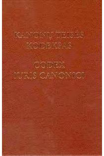 Kanonų teisės kodeksas. Codex Iuris Canonici | 