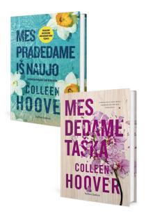 KNYGŲ RINKINYS. Colleen HOOVER. Mes dedame tašką + Mes pradedame iš naujo | Colleen Hoover