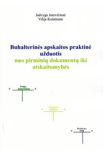 Buhalterinės apskaitos praktinė užduotis nuo pirminių dokumentų iki atskaitomybės | Jadvyga Jurevičienė, Vilija Kolaitienė
