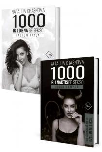 KOMPLEKTAS. 1000 ir viena diena be sekso. Baltoji knyga + 1000 ir viena naktis be sekso. Juodoji knyga | Natalija Krasnova