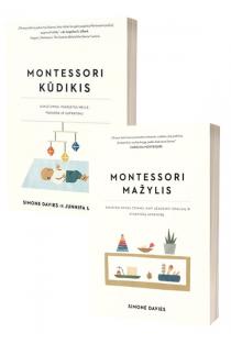 KNYGŲ RINKINYS. MONTESSORI. Montessori kūdikis + Montessori mažylis | Junnifa Uzodike, Simone Davies
